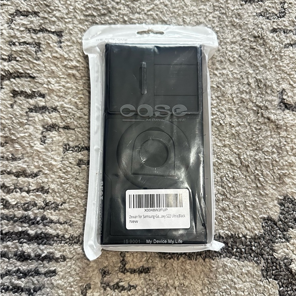 Samsung Galaxy S22 Ultra Midnight Black Phone Case